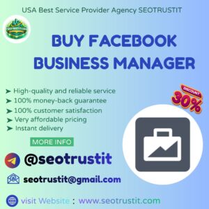 Buy Facebook Business Manager