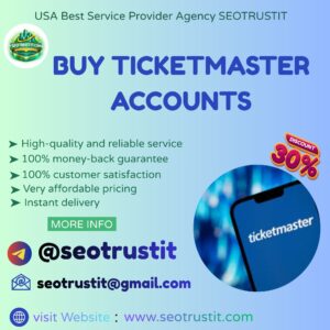 Buy Ticketmaster Accounts