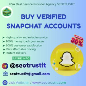 Buy Verified Snapchat Accounts